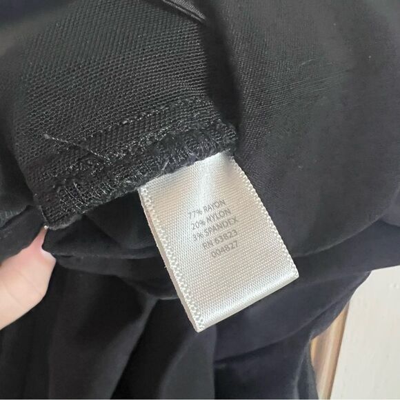 Christopher & Banks Black Signature Slimming Luxe Stretch Straight Pant - Picture 7 of 13